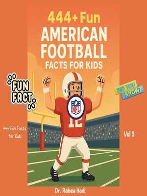 cover image of 444+ Fun American Football NFL Facts for Kids